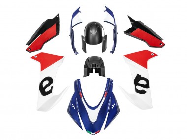 Best 2020-2024 Aprilia RS660 Motorcycle Fairings - White Blue Red UK