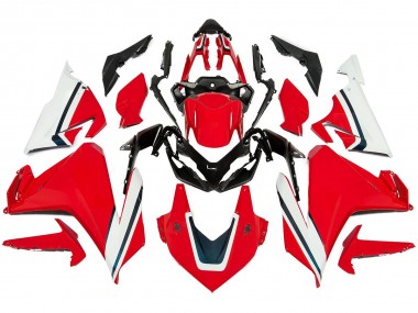 Best 2022-2023 Honda CBR500R Motorcycle Fairing Kits - Red White Black UK