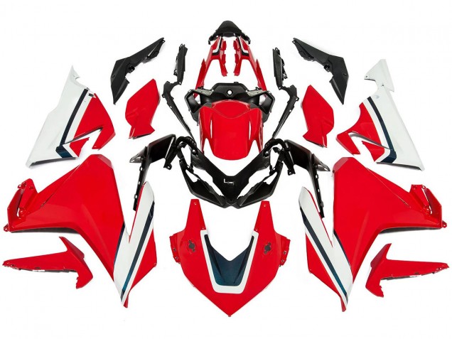 2022-2023 Honda CBR500R Motorcycle Fairing Kits - Red White Black UK