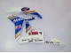 2007-2008 Honda CBR600RR Motorcycle Fairings - White Blue Yellow Rothmans UK
