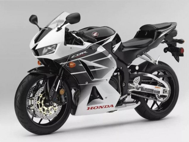 2013-2023 Honda CBR600RR Motorcycle Fairings - White Black UK