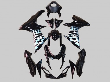 Best 2011-2024 Suzuki GSXR 600/750 Motorcycle Fairings - Glossy Black White UK