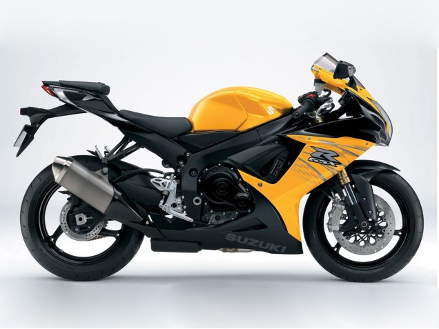 2011-2024 Suzuki GSXR 600/750 Motorcycle Fairings - Yellow UK