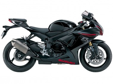 Best 2011-2024 Suzuki GSXR 600/750 Motorcycle Fairings - Matte Black Red UK