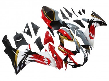 Best 2011-2024 Suzuki GSXR 600/750 Motorcycle Fairings - Red Gold Grey Black White Shark UK