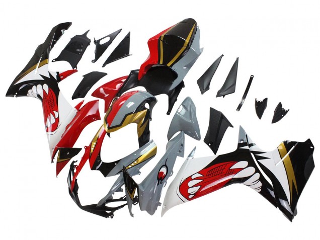 2011-2024 Suzuki GSXR 600/750 Motorcycle Fairings - Red Gold Grey Black White Shark UK