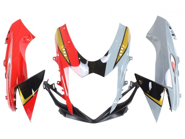 2011-2024 Suzuki GSXR 600/750 Motorcycle Fairings - Red Gold Grey Black White Shark UK