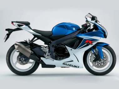 Best 2011-2024 Suzuki GSXR 600/750 Motorcycle Fairings - Blue White UK