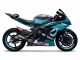 2008-2016 Yamaha YZF R6 Motorcycle Fairings - Light Green White Black Petronas UK