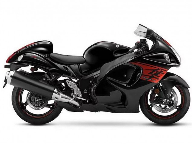 2008-2020 Suzuki GSXR 1300 Hayabusa Motorcycle Fairings - Black Red UK