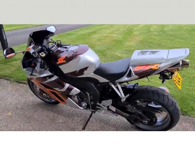 Best 2006-2007 Honda CBR1000RR Motorcycle Fairings - Silver Orange UK