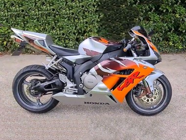 Best 2006-2007 Honda CBR1000RR Motorcycle Fairings - Silver Orange UK