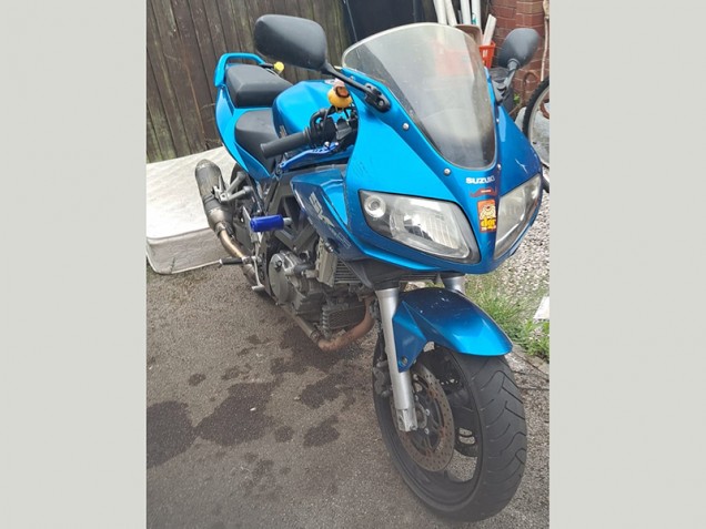 2003-2013 Suzuki SV650S Motorcycle Fairings - Blue UK