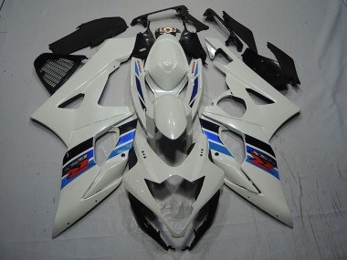 Best 2007-2008 Suzuki GSXR 1000 Motorcycle Fairing Kits - White Blue Red UK