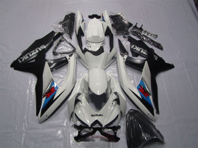 2007-2008 Suzuki GSXR 1000 Motorcycle Fairing Kits - White Blue Black Red UK