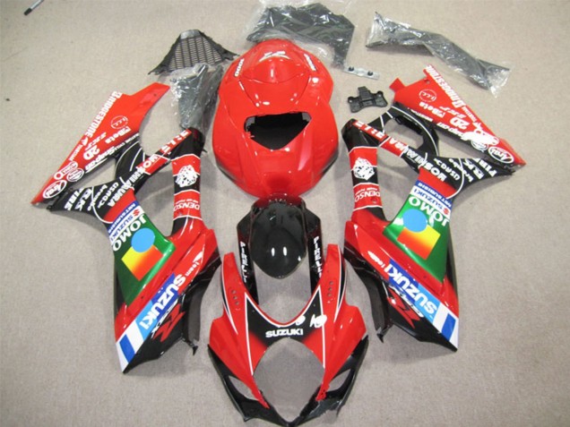 2004-2005 Suzuki GSXR 600 Motorcycle Fairings - Red Blue Green Black JOMO UK