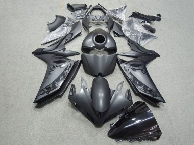 Best 2007-2008 Yamaha YZF R1 Motorcycle Fairings - Matte Black UK