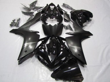 Best 2007-2008 Yamaha YZF R1 Motorcycle Fairing - Glossy Black Matte Black UK