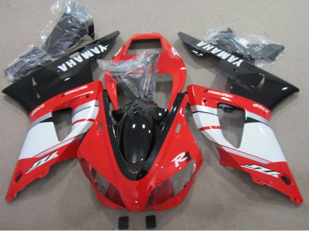 2009-2011 Yamaha YZF R1 Motorcycle Fairings - Red White Black UK