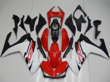 Best 2015-2018 Yamaha YZF R3 Motorcycle Fairing Kits - White Red Black UK