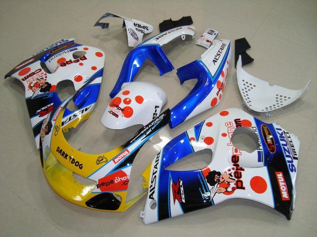 ABS 1996-2000 Pepe Phone Suzuki GSXR 600 Motorcylce Fairings UK ABS 1996-2000 Pepe Phone Suzuki GSXR 600 Motorcylce Fairings UK