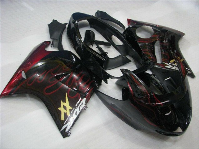 ABS 1996-2007 Red Flame Honda CBR1100XX Motor Fairings UK ABS 1996-2007 Red Flame Honda CBR1100XX Motor Fairings UK