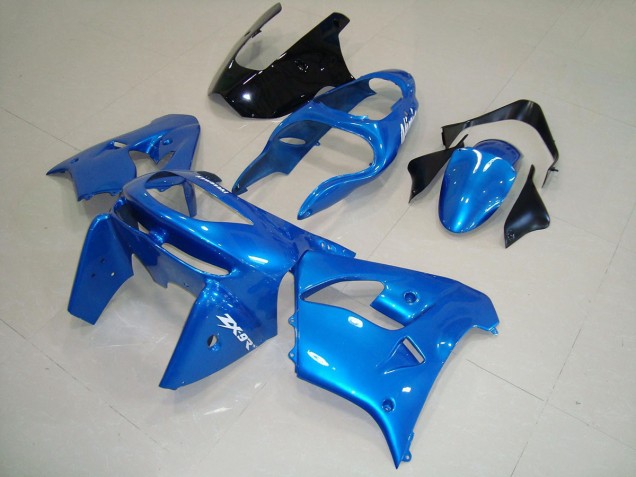 ABS 1998-1999 Blue Black Kawasaki ZX9R Bike Fairings UK ABS 1998-1999 Blue Black Kawasaki ZX9R Bike Fairings UK