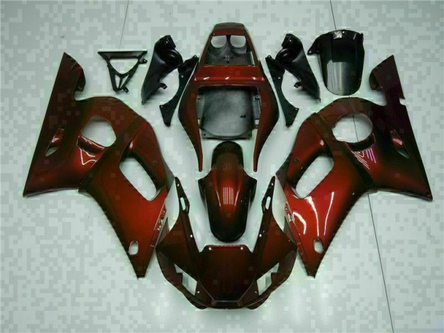 ABS 1998-2002 Brown Yamaha YZF R6 Motorcycle Bodywork UK ABS 1998-2002 Brown Yamaha YZF R6 Motorcycle Bodywork UK