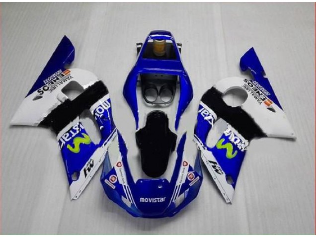 ABS 1998-2002 Blue Green White Yamaha YZF R6 Motorbike Fairing UK ABS 1998-2002 Blue Green White Yamaha YZF R6 Motorbike Fairing UK
