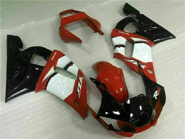 ABS 1998-2002 Red White Yamaha YZF R6 Motor Fairings UK ABS 1998-2002 Red White Yamaha YZF R6 Motor Fairings UK