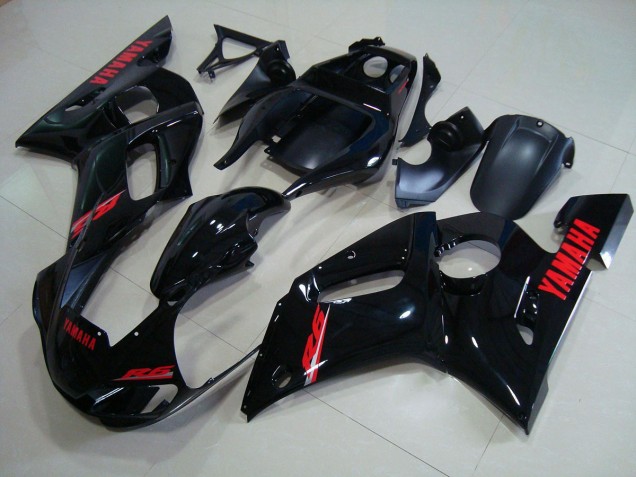 ABS 1998-2002 Glossy Black Red Decals Yamaha YZF R6 Motorbike Fairings UK ABS 1998-2002 Glossy Black Red Decals Yamaha YZF R6 Motorbike Fairings UK