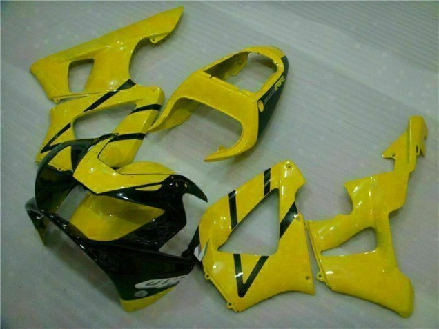 ABS 2000-2001 Yellow Honda CBR900RR 929RR Motor Bike Fairings UK ABS 2000-2001 Yellow Honda CBR900RR 929RR Motor Bike Fairings UK