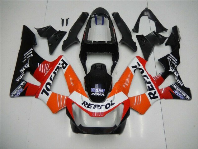 ABS 2000-2001 Orange Red Black Repsol Honda CBR900RR 929RR Motorbike Fairing Kits UK ABS 2000-2001 Orange Red Black Repsol Honda CBR900RR 929RR Motorbike Fairing Kits UK