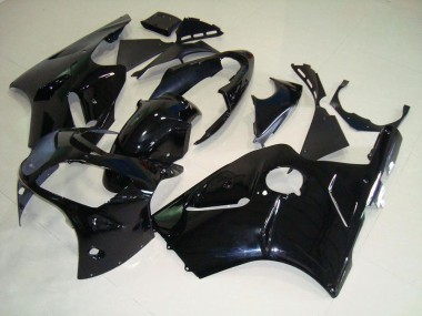 ABS 2000-2001 Glossy Black Kawasaki ZX12R Bike Fairings UK