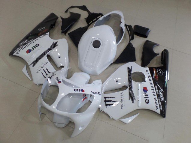 ABS 2000-2001 White Kawasaki ZX12R Motorbike Fairing Kits UK ABS 2000-2001 White Kawasaki ZX12R Motorbike Fairing Kits UK