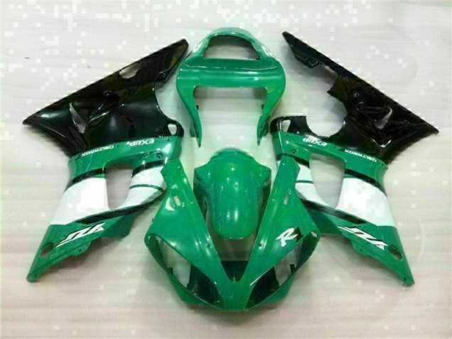 ABS 2000-2001 Green Yamaha YZF R1 Motorcylce Fairings UK ABS 2000-2001 Green Yamaha YZF R1 Motorcylce Fairings UK