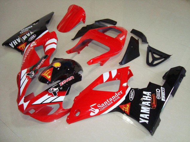 ABS 2000-2001 Santander Yamaha YZF R1 Motorcycle Fairings Kit UK ABS 2000-2001 Santander Yamaha YZF R1 Motorcycle Fairings Kit UK
