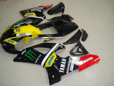 ABS 2000-2001 Yellow Monster Yamaha YZF R1 Motorbike Fairings UK