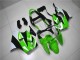 ABS 2000-2002 Green White Black Kawasaki ZX6R Bike Fairing Kit UK ABS 2000-2002 Green White Black Kawasaki ZX6R Bike Fairing Kit UK