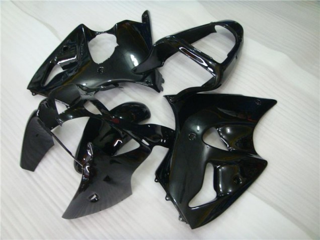 ABS 2000-2002 Glossy Black Kawasaki ZX6R Motorbike Fairing Kits UK ABS 2000-2002 Glossy Black Kawasaki ZX6R Motorbike Fairing Kits UK