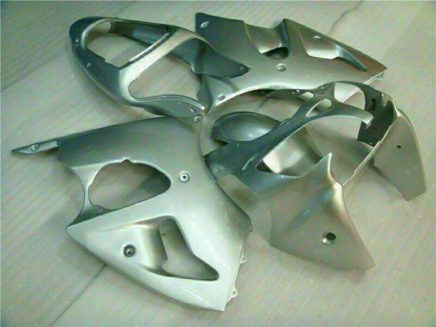 ABS 2000-2002 Silver Kawasaki ZX6R Replacement Fairings UK