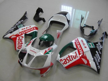 ABS 2000-2006 Castrol Honda VTR1000 Motorcycle Fairings Kit UK