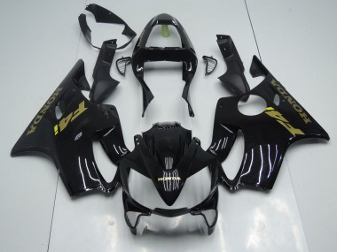 ABS 2001-2003 Black Gold Honda CBR600 F4i Motorcycle Fairing UK