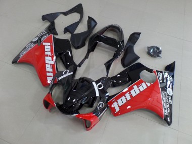 ABS 2001-2003 Red Jordan Honda CBR600 F4i Replacement Fairings UK