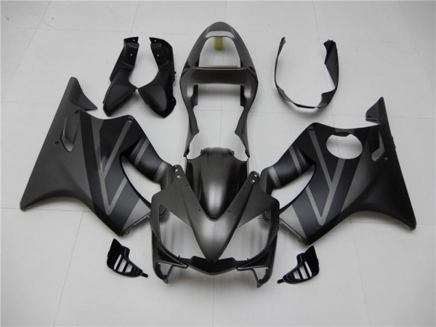 ABS 2001-2003 Matte Black Grey Honda CBR600 F4i Replacement Motorcycle Fairings UK ABS 2001-2003 Matte Black Grey Honda CBR600 F4i Replacement Motorcycle Fairings UK
