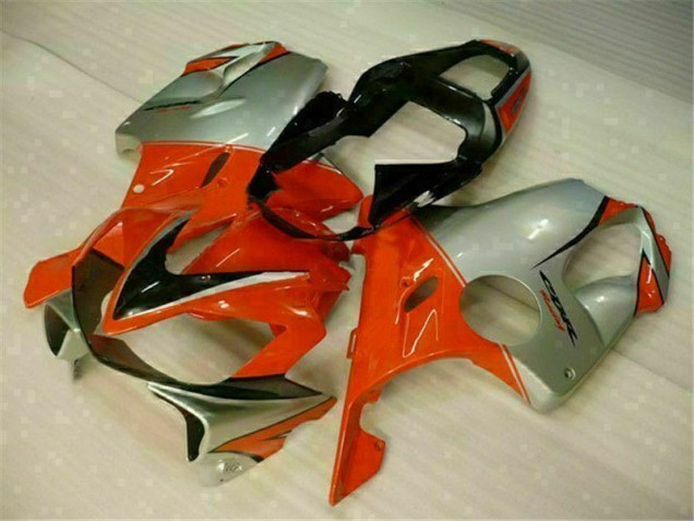 ABS 2001-2003 Red Silver Honda CBR600 F4i Motorcycle Fairing Kits UK