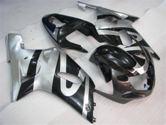ABS 2001-2003 Silver Black Suzuki GSXR 600/750 Bike Fairings UK ABS 2001-2003 Silver Black Suzuki GSXR 600/750 Bike Fairings UK