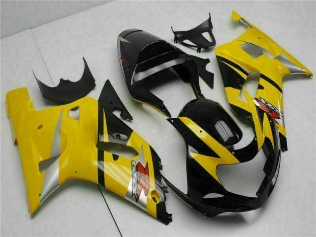 ABS 2001-2003 Yellow Suzuki GSXR 600/750 Replacement Motorcycle Fairings UK ABS 2001-2003 Yellow Suzuki GSXR 600/750 Replacement Motorcycle Fairings UK