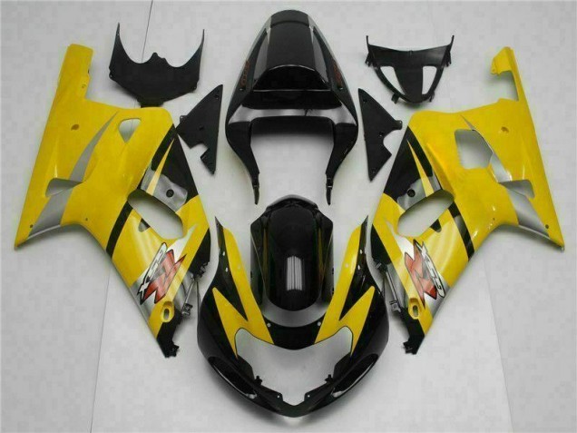 ABS 2001-2003 Yellow Suzuki GSXR 600/750 Replacement Motorcycle Fairings UK ABS 2001-2003 Yellow Suzuki GSXR 600/750 Replacement Motorcycle Fairings UK