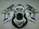 ABS 2001-2003 Silver Black Suzuki GSXR 600/750 Motorbike Fairing Kits UK